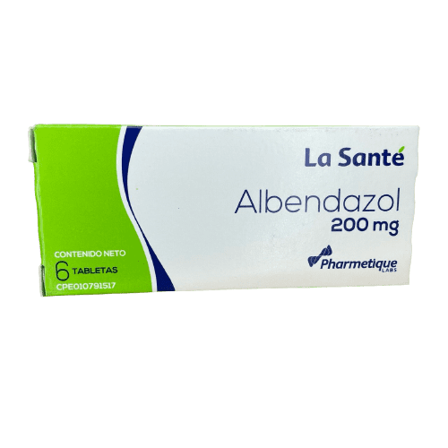 Albendazol Tab 200 Mg X 6 La Sante Farmaclickadonay