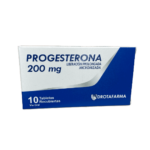 Progesterona L.p 200mg X10 Tab (unicure)